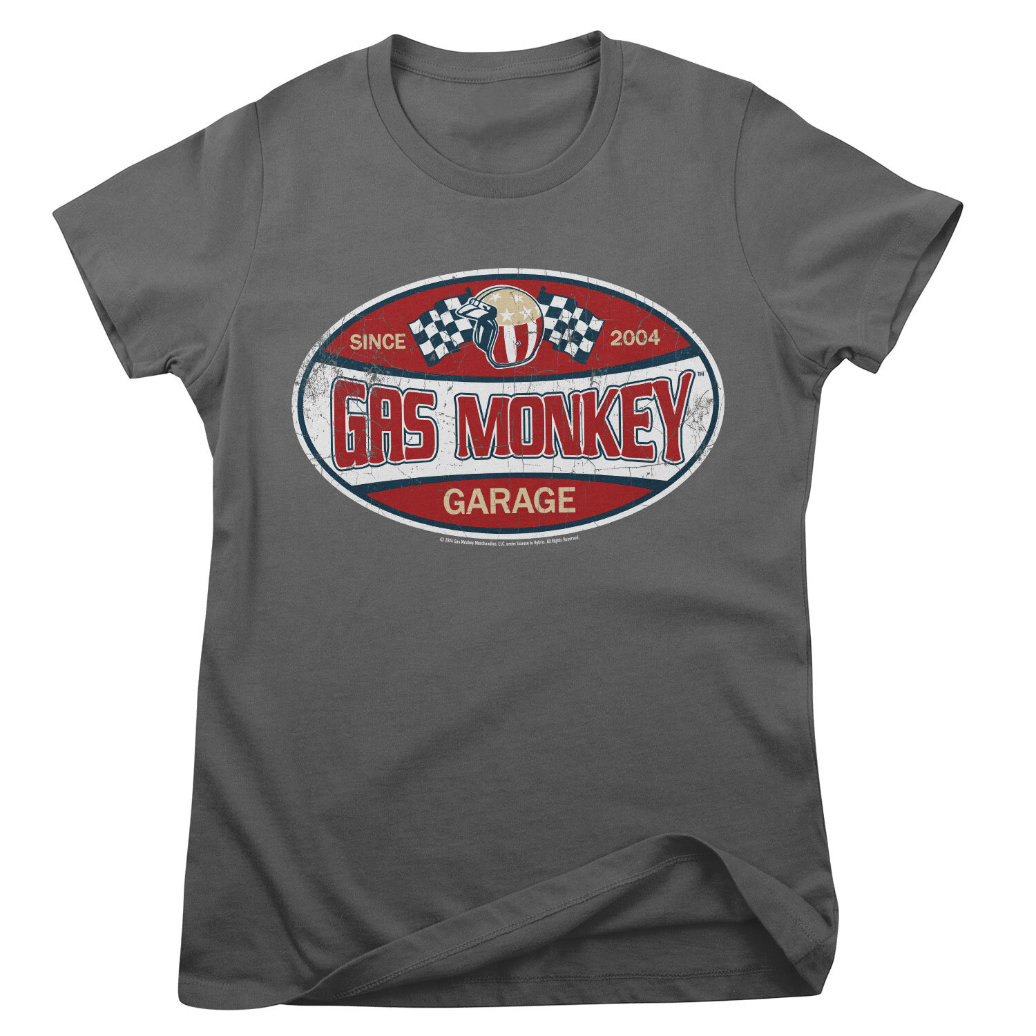 Gas Monkey Garage Since 2004 Label Girly Tee