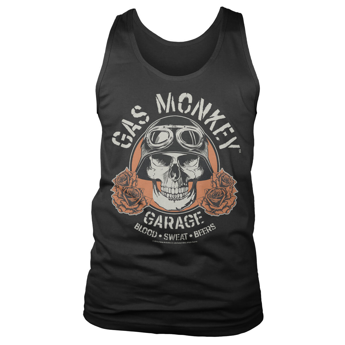 Gas Monkey Garage Skull Tank Top