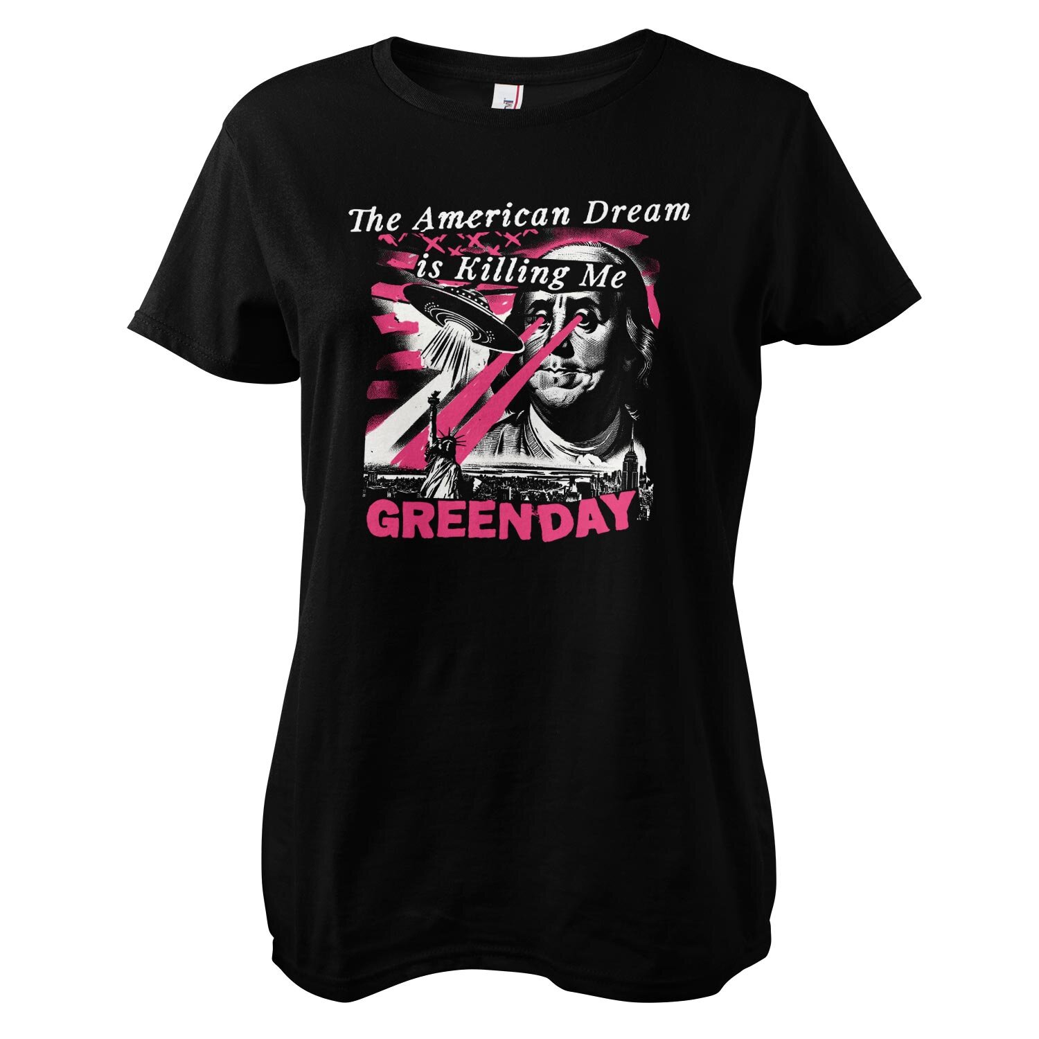 Green Day - Abduction Girly Tee